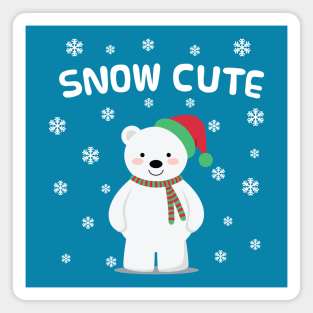 Christmas Snow Cute Magnet